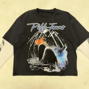 Double Sleeves Graphic T-Shirts